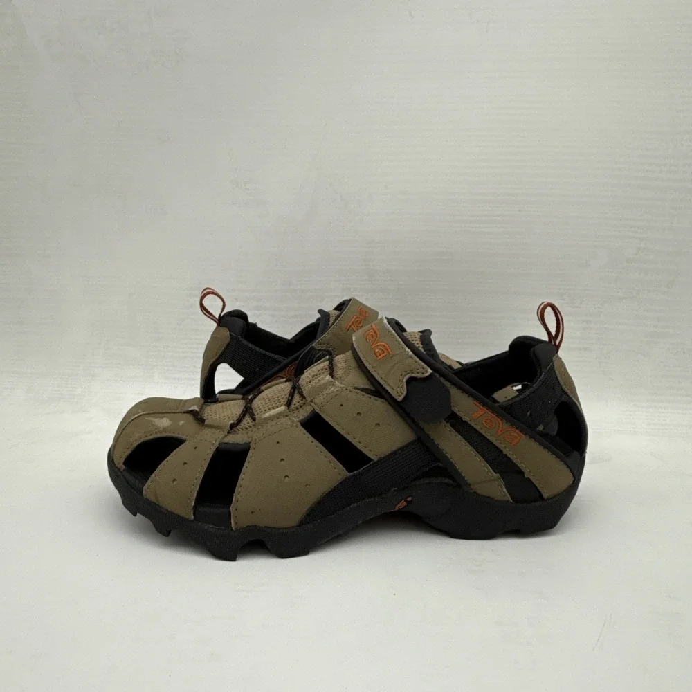 Teva Men's Hiking Sandal Brown Khaki Strap Comfortable Sandals US 8 Walk Trail